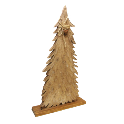 Choinka drewniana ART SQUAD 63cm brązowa